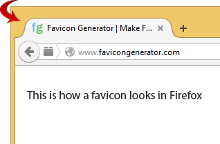 Favicon in FireFox